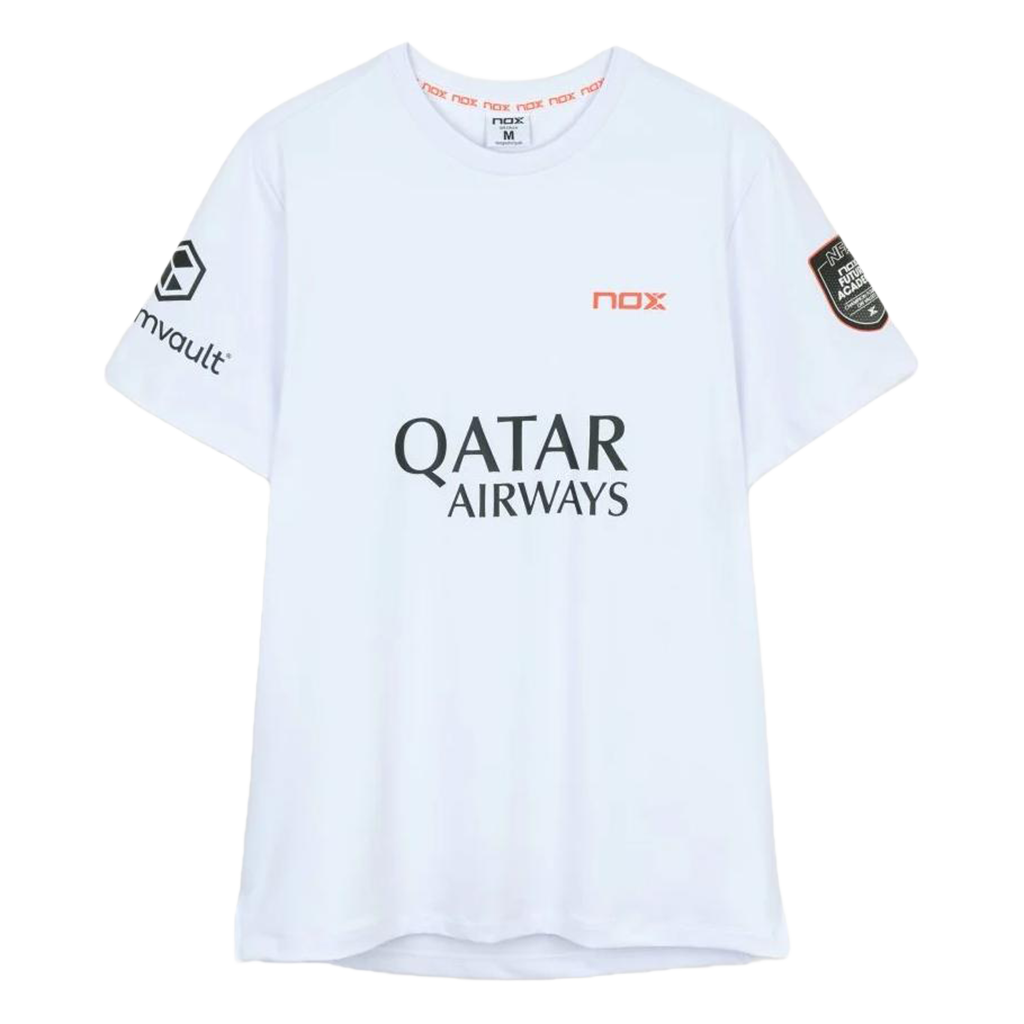 Camiseta NOX Sponsors AT10 White 2026 A. Tapia