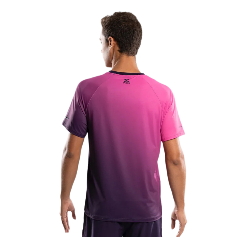 Camiseta NOX Pro Blackberry/Rose
