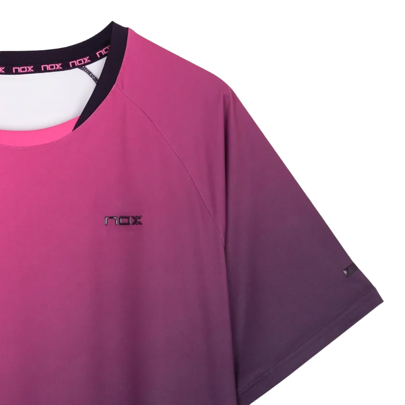 Camiseta Nox Pro Blackberry/Rose