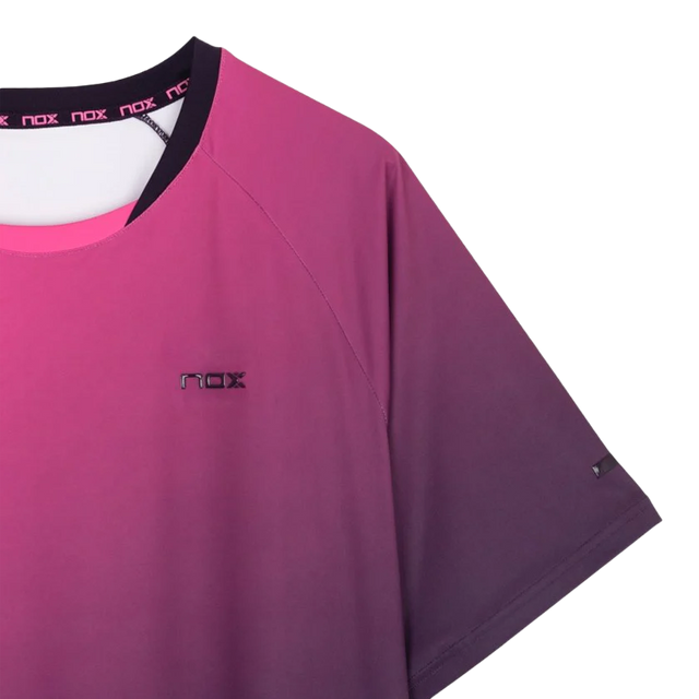 Camiseta NOX Pro Blackberry/Rose