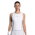 Maglietta Nox Bretelle Donna Pro Bianco/Verde Edera 2026