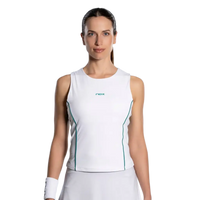 Camiseta Nox Tirantes Mujer Pro White/Ivy Green 2026