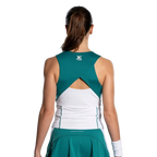 Maglietta Nox Bretelle Donna Pro Bianco/Verde Edera 2026