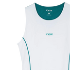 Maglietta Nox Bretelle Donna Pro Bianco/Verde Edera 2026