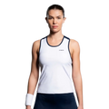 Camiseta Nox Suspensórios Mulher Team Branco/Azul Marinho 2026