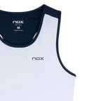 Camiseta Nox Suspensórios Mulher Team Branco/Azul Marinho 2026