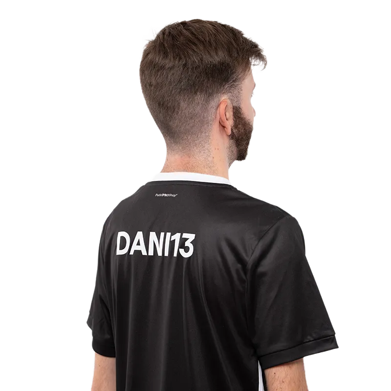 T-shirt PadelPROShop Black Court 