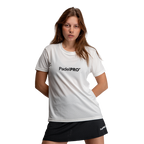 Camiseta Pro Basic Mujer PadelPRO Blanca