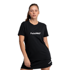 Camiseta Pro Basic Mujer PadelPRO Negra