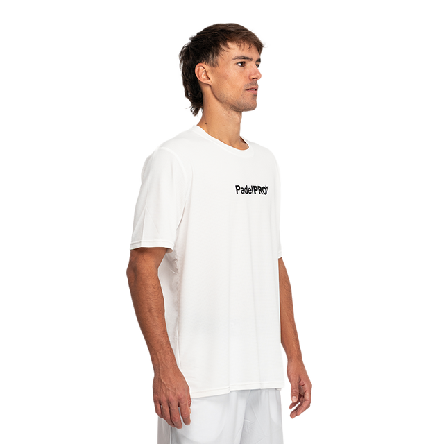 Camiseta Pro Basic PadelPRO Blanca