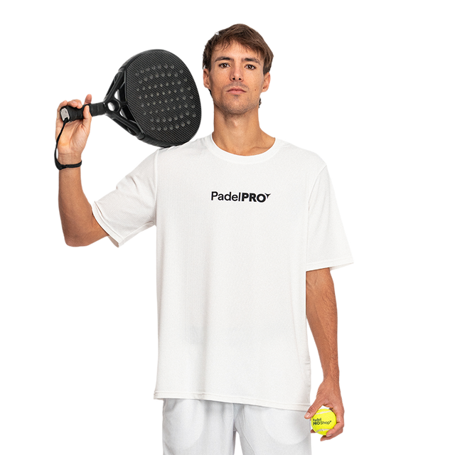 Camiseta Pro Basic PadelPRO Blanca
