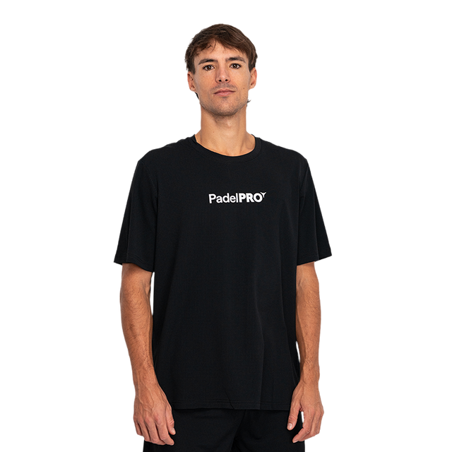 Maglietta Pro PadelPRO di base Nero