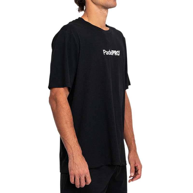 Camiseta Pro Basic PadelPRO Negra
