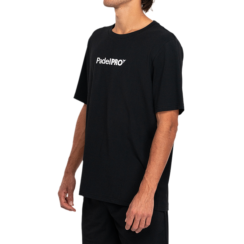 Camiseta Pro Basic PadelPRO Negra