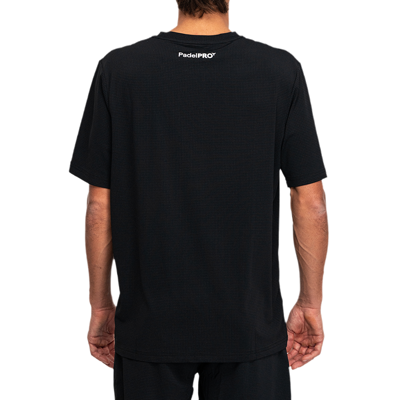 Camiseta Pro Basic PadelPRO Negra