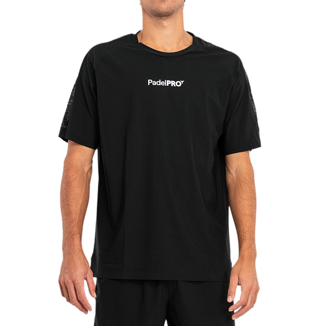 T-shirt Pro Elite PadelPRO Black