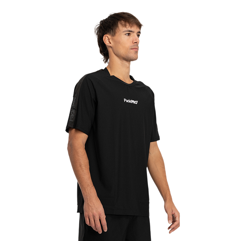 Pro Elite PadelPRO Black T-shirt
