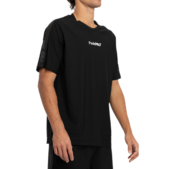 T-shirt Pro Elite PadelPRO Black