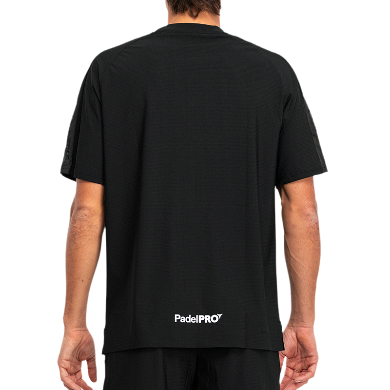 Maglietta Pro Elite PadelPRO Nero