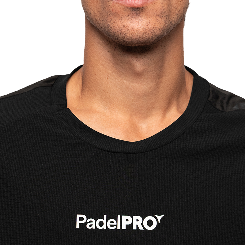 Maglietta Pro Elite PadelPRO Nero