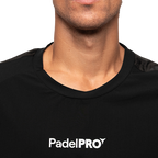 Maglietta Pro Elite PadelPRO Nero