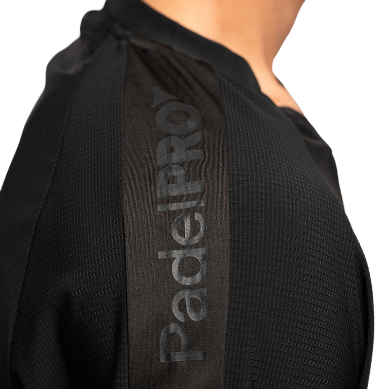 Maglietta Pro Elite PadelPRO Nero