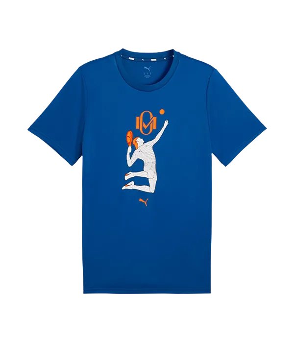 Camiseta Puma Graphic Blue/Heat Fire 2025 Momo Gonzalez