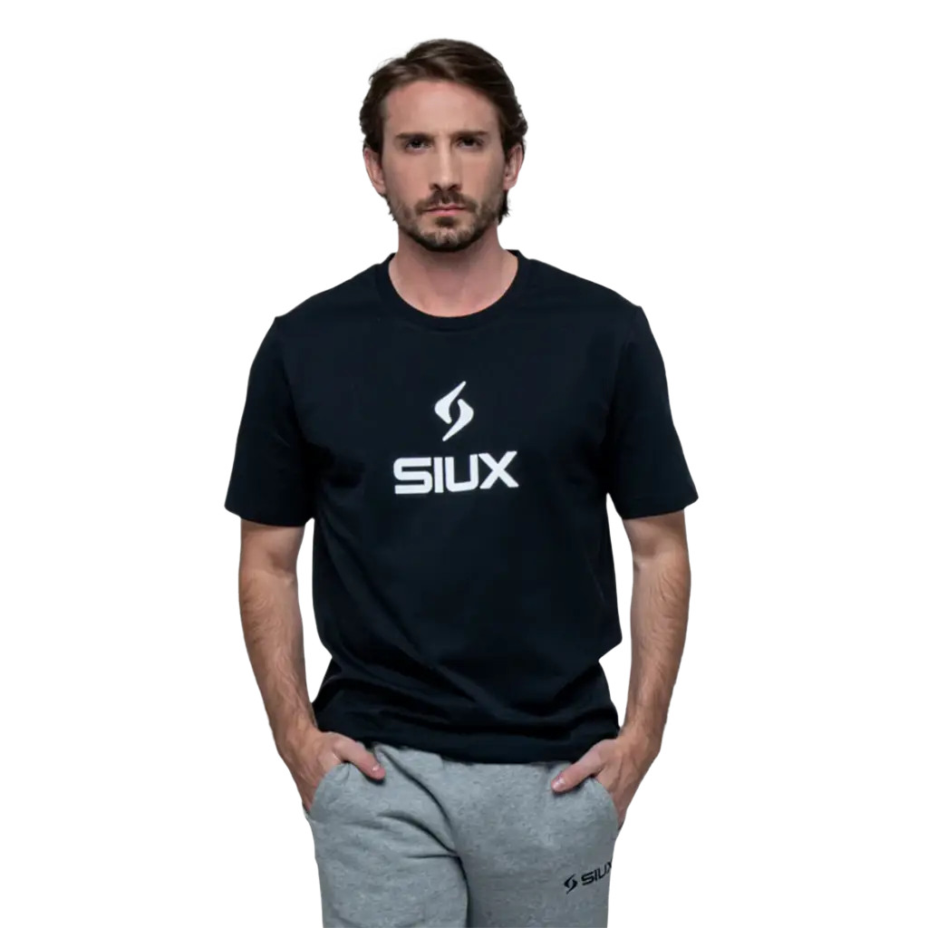 Camiseta Siux Basic 2026 Negra