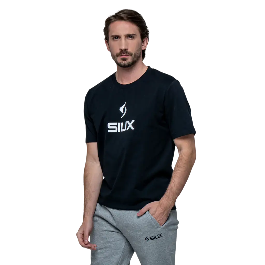 Camiseta Siux Basic 2026 Negra