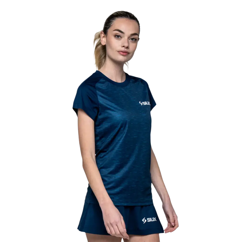 Camiseta Siux Club Mujer Azul Marino 2026