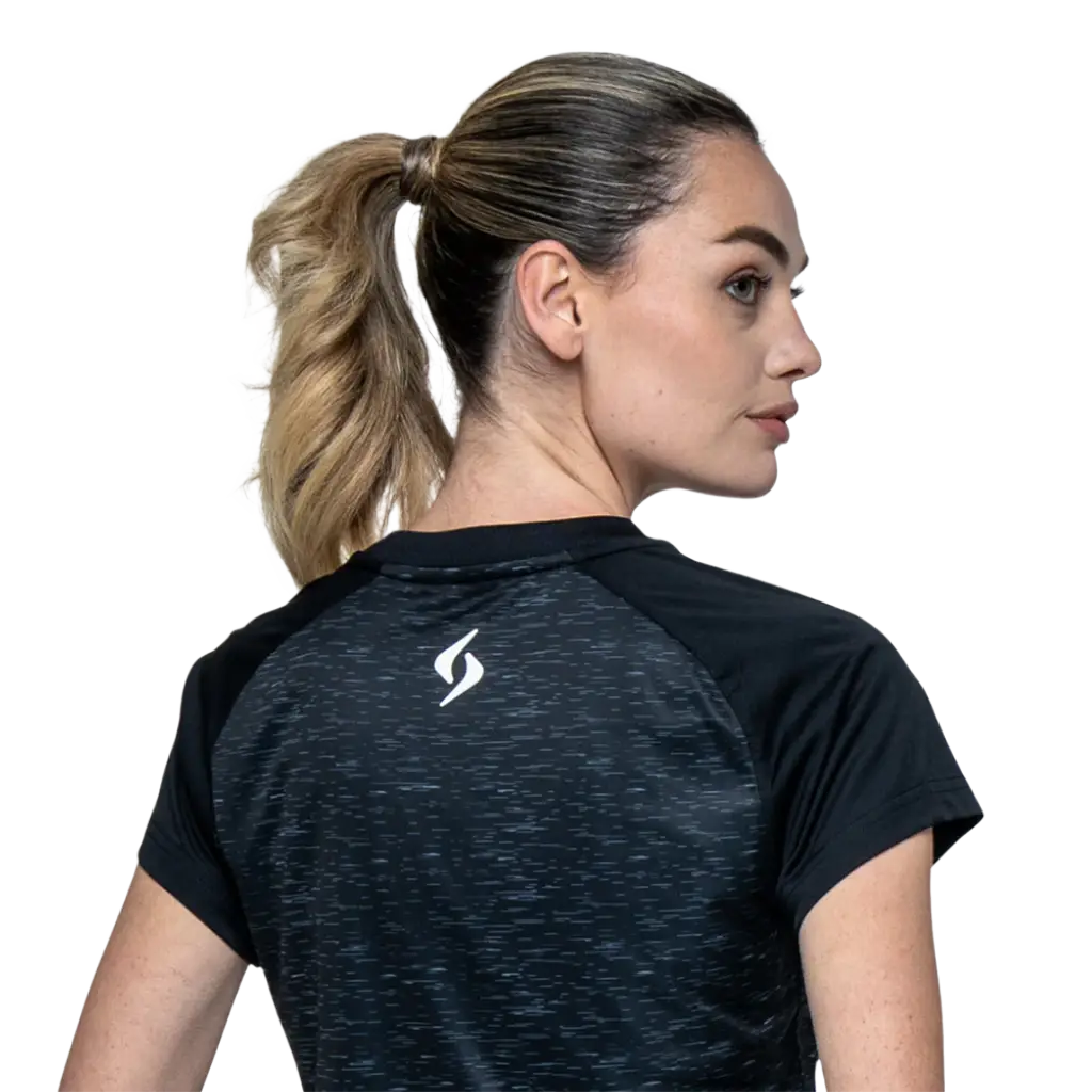 Camiseta Siux Club Mujer Negro 2026