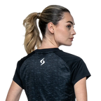 Camiseta Siux Club Mujer Negro 2026