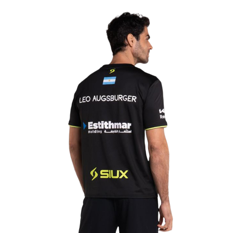 T-shirt Siux Fenix X Leo Augsburguer 26 Black