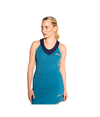 T-shirt Siux Mallumo Femmes Bleu sans Manchons bras 2025