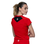 Camiseta Siux Match 26 Mulher Vermelho