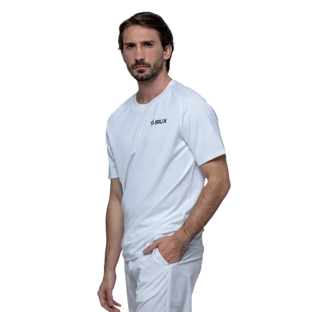 Camiseta Siux Match Blanca 2026