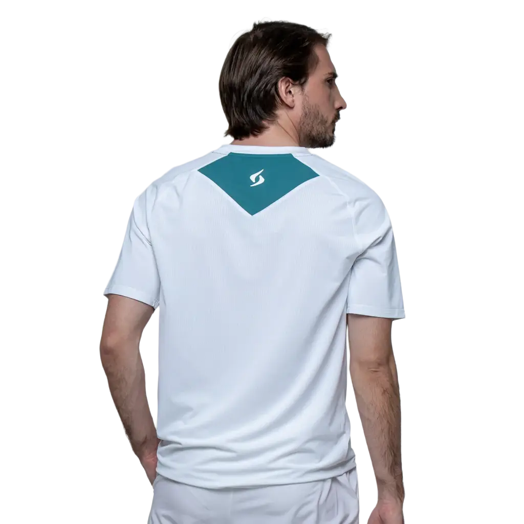 Camiseta Siux Match Blanca 2026