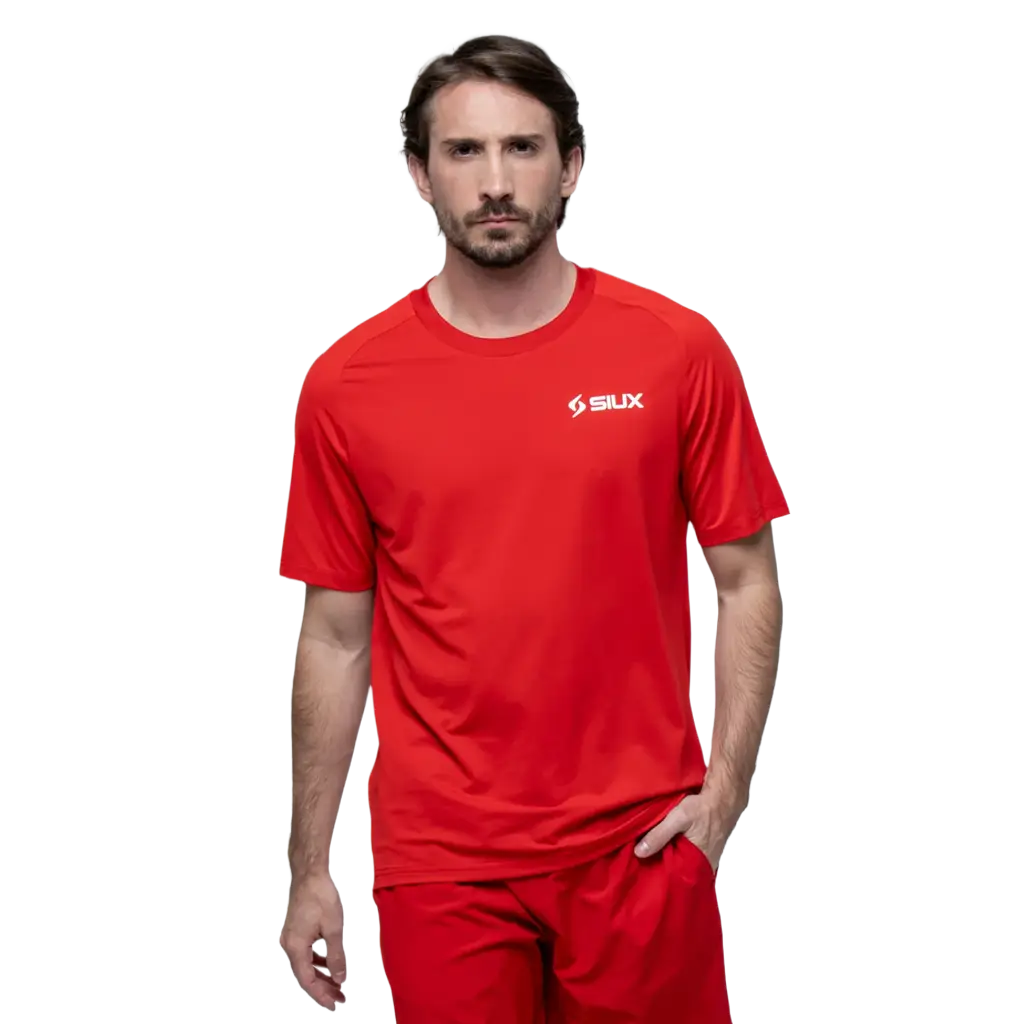 Camiseta Siux Match Rojo 2026