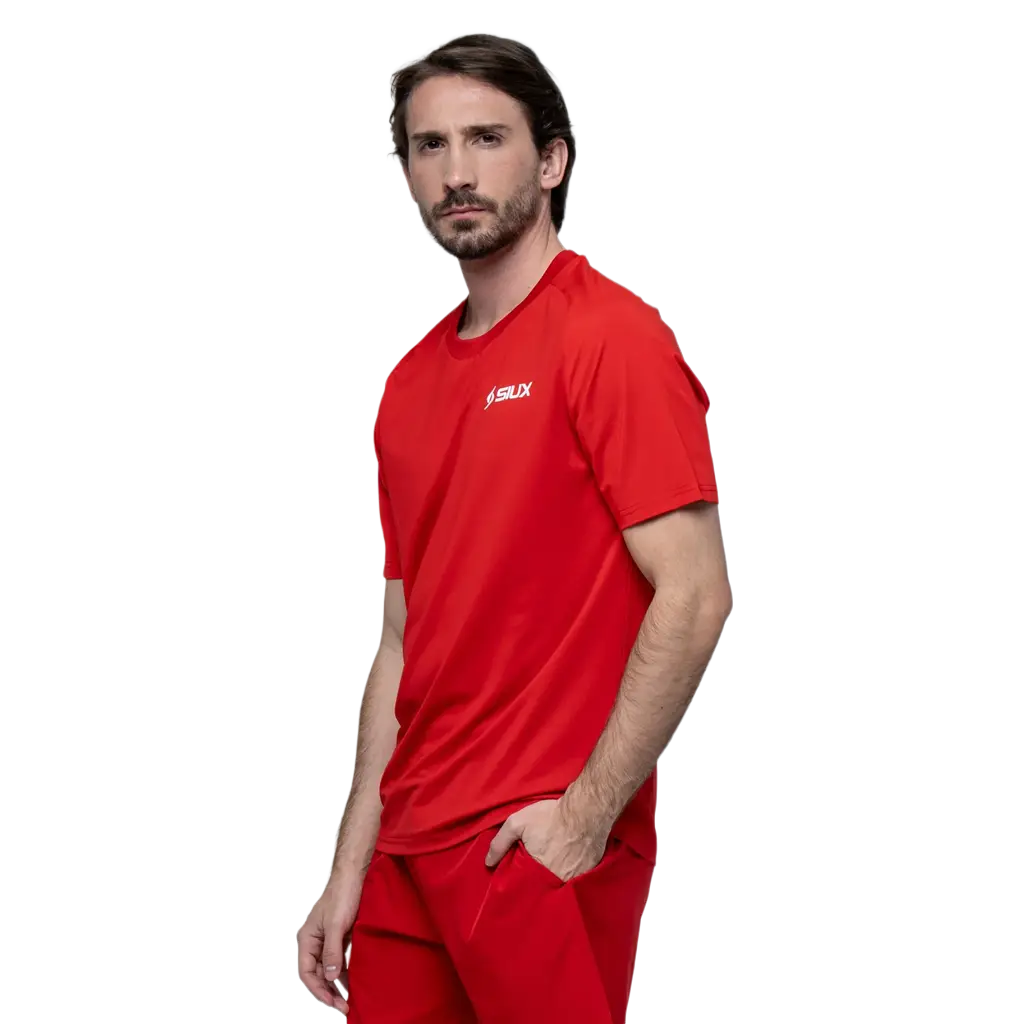 Camiseta Siux Match Rojo 2026