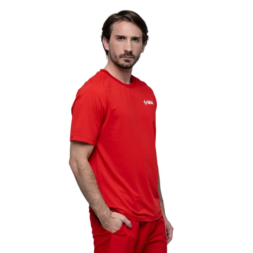 Camiseta Siux Match Rojo 2026