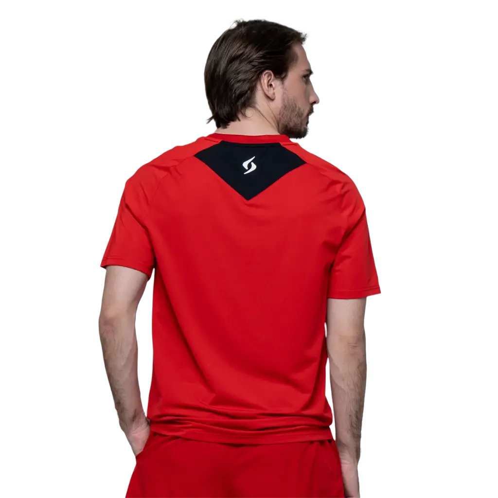 Camiseta Siux Match Rojo 2026