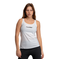 Maglietta Serbatoio-Top Pro Elite PadelPRO Donna Bianco