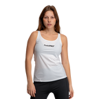Maglietta Serbatoio-Top Pro Elite PadelPRO Donna Bianco