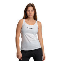 Camiseta Tank-Top Pro Elite PadelPRO Mujer Blanco
