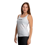 Maglietta Serbatoio-Top Pro Elite PadelPRO Donna Bianco