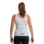 Maglietta Serbatoio-Top Pro Elite PadelPRO Donna Bianco
