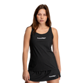 Maglietta Serbatoio-Top Pro Elite PadelPRO Donna Nero