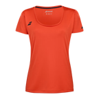 T-shirt à manches courtes Babolat Top Femme Rouge