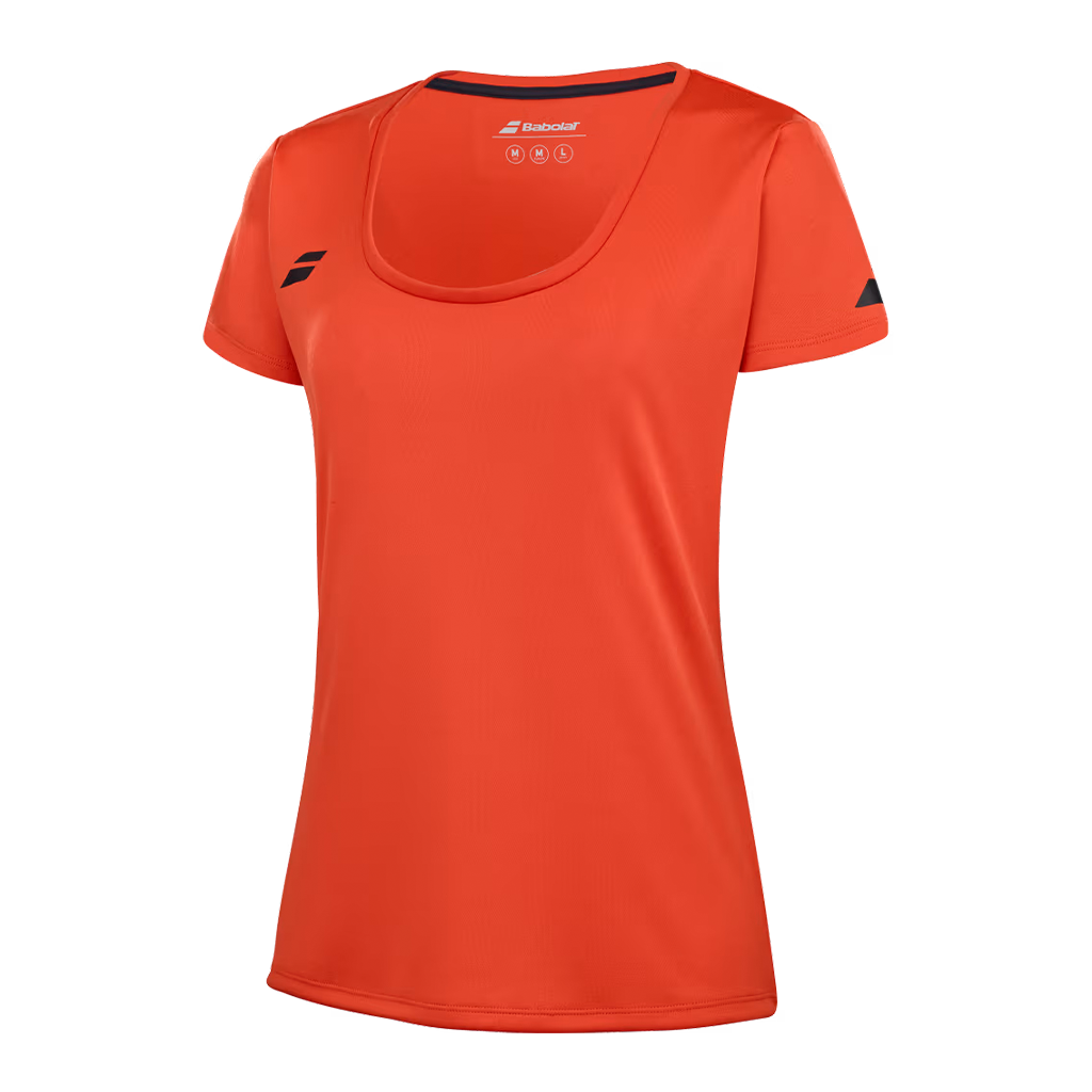 T-shirt à manches courtes Babolat Top Femme Rouge