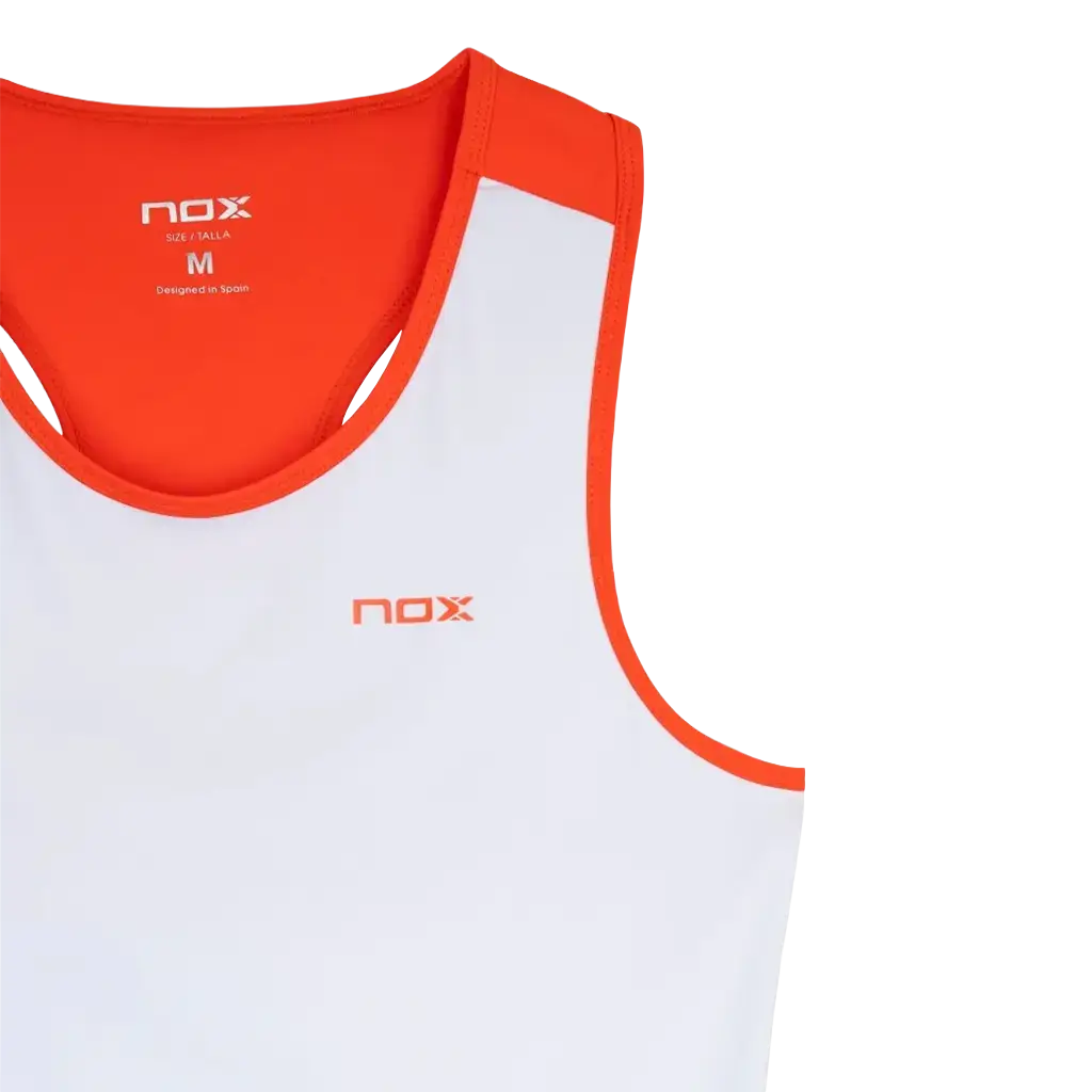 Regata Team Nox Mulher Branco/Red 2026
